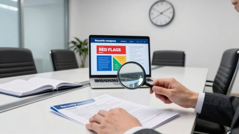 identifying security company risks