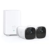 eufy Security eufyCam 2 Wireless Home Security Camera System, 365-Day Battery Life, HomeKit Compatibility, HD 1080p, IP67...