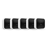 Blink Indoor – wireless, HD security camera with two-year battery life, motion detection, and two-way audio – 5 camera...
