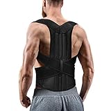 Back Brace Posture Corrector for Women and Men, Back Braces for Upper and Lower Back Pain Relief, Adjustable and Fully Back...