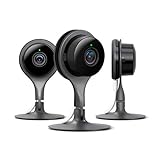 Google Nest Cam Indoor 3 Pack - Wired Indoor Camera for Home Security - Control with Your Phone and Get Mobile Alerts -...