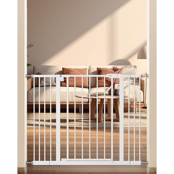 Keny Baby Gate for Stairs Auto Close 30 Tall