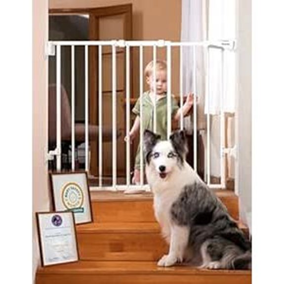 Babelio Baby Gate for Stairs and Doorways