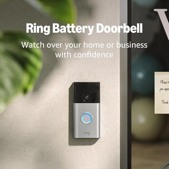Ring Battery Doorbell with Head-to-Toe Video