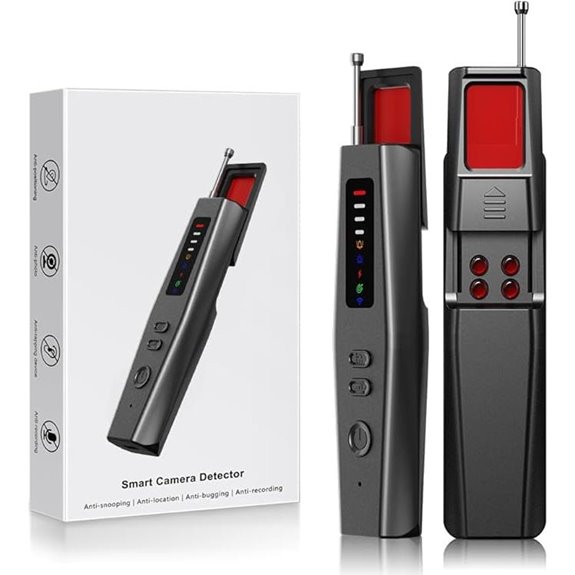 Upgraded Hidden Camera and GPS Tracker Detector
