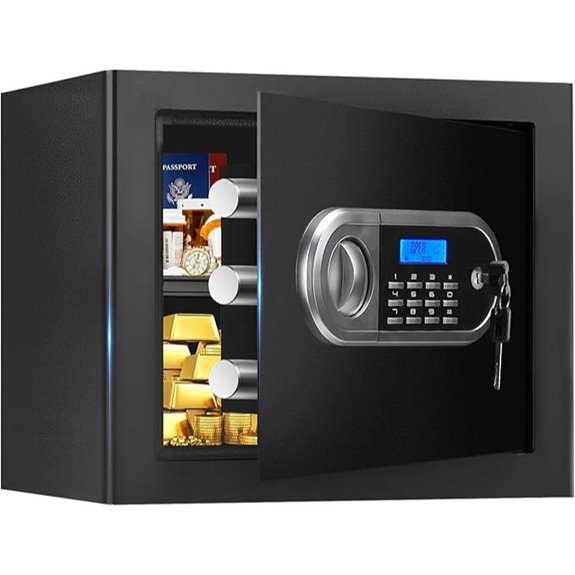 1.3 Cuft Fireproof Home Safe with Combination Lock