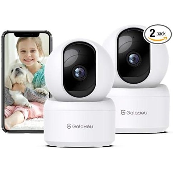 GALAYOU Indoor Security Camera 2K (2-Pack)