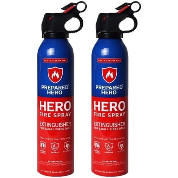 Prepared Hero Mini Fire Extinguishers - 2 Pack