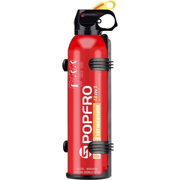 Portable 4-in-1 Fire Extinguisher for Home and Car