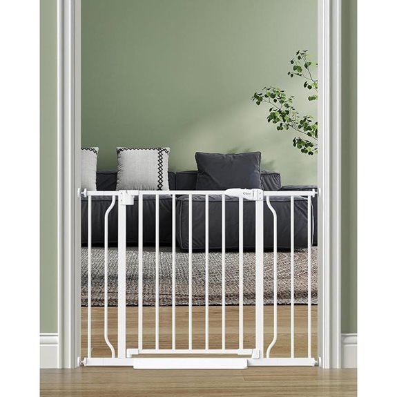 Baby Gate No Drilling Auto Close Pressure Mounted