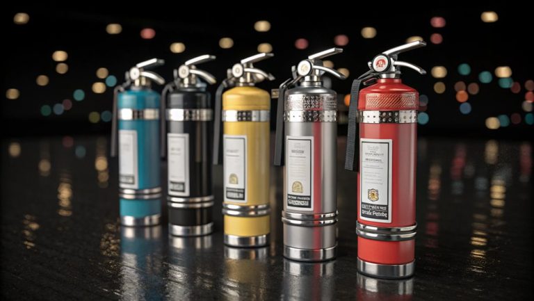 portable fire extinguishers for cars