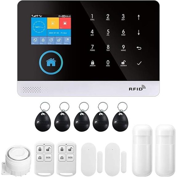 Wireless Home Alarm Security System with Alexa Compatibility