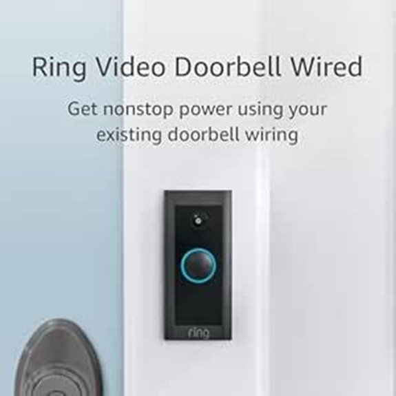 Ring Video Wired Doorbell with Two-Way Talk