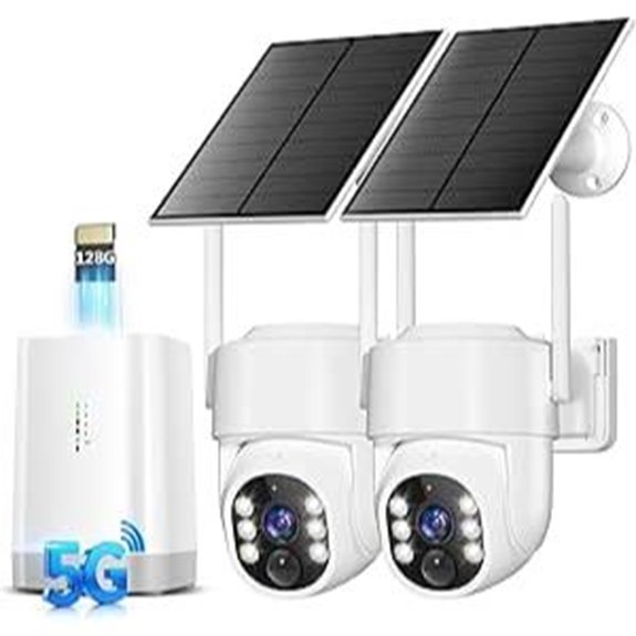 Wireless Outdoor Security Cameras System (2 Cam-Kit)