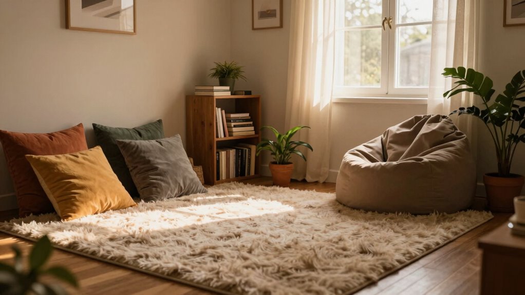 comfortable safe room atmosphere