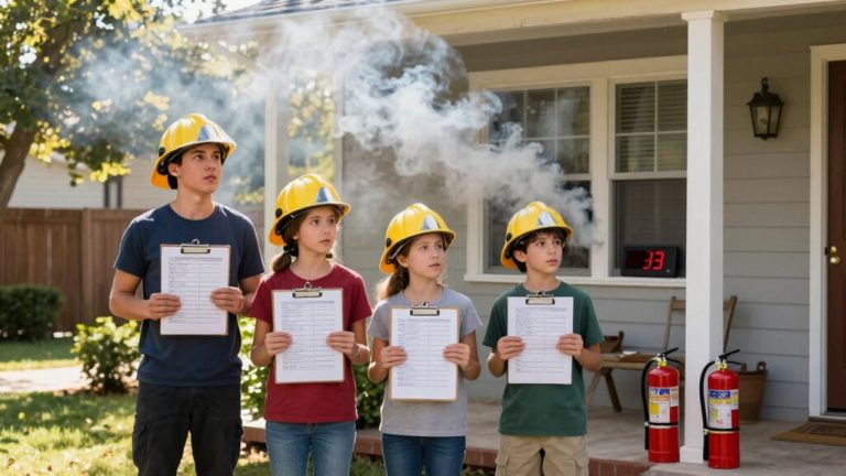 home fire drill preparation