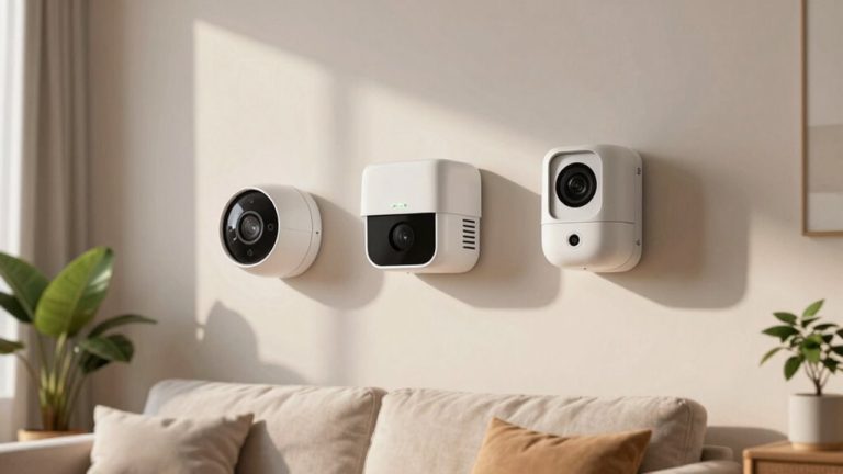 non drilling apartment security cameras