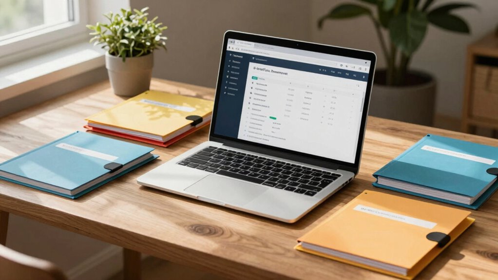 organize online accounts securely