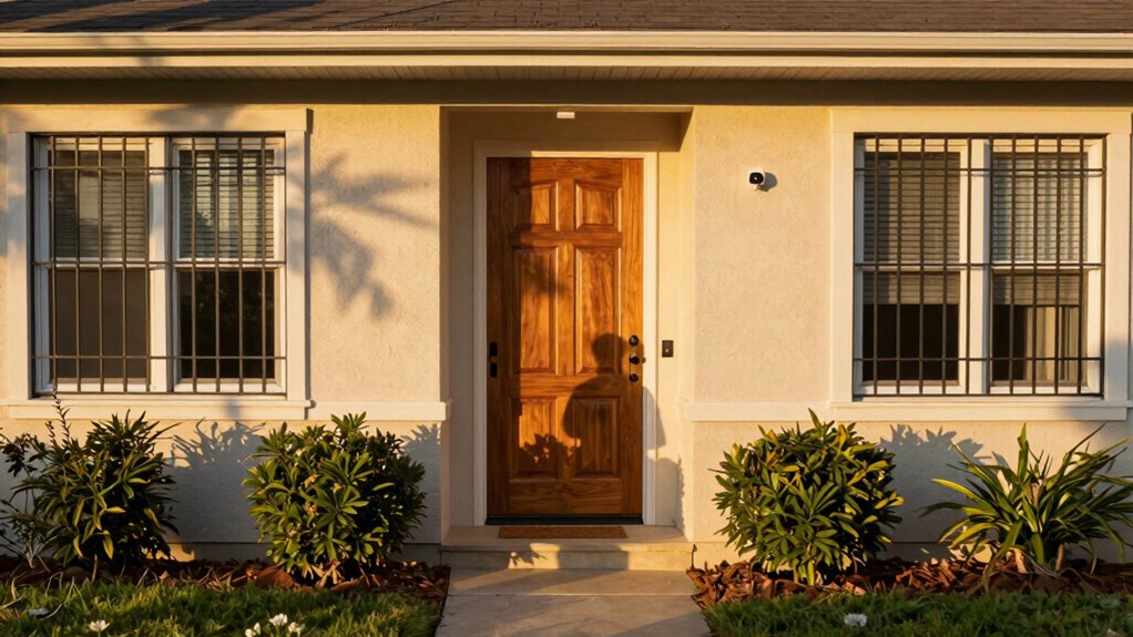 reinforce doors and windows