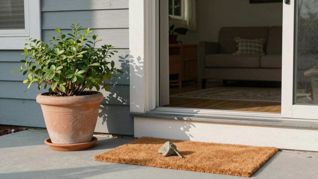 secure spare key storage