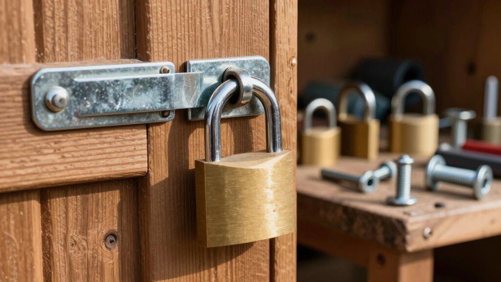 secure your shed effectively