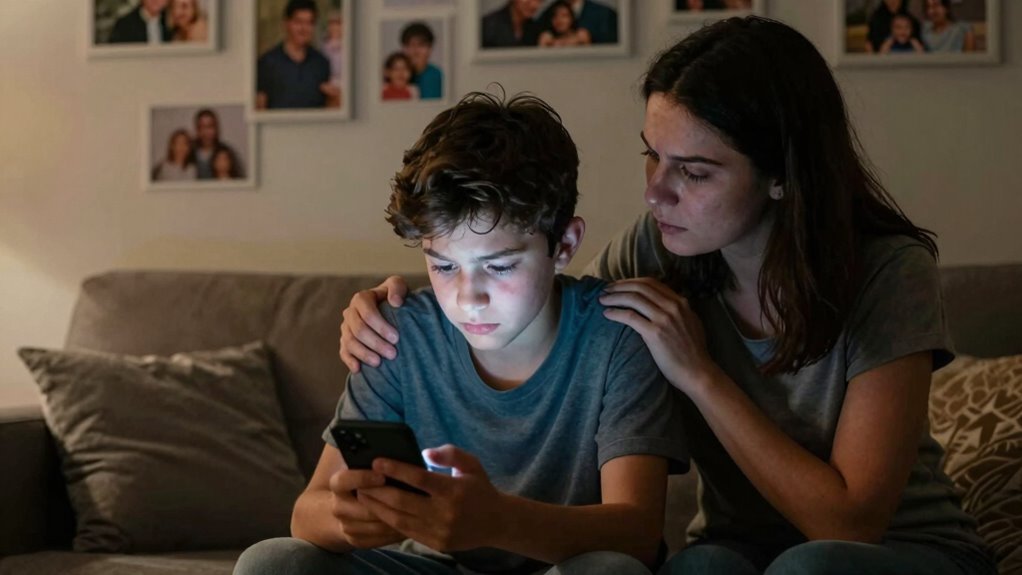 signs of cyberbullying behavior