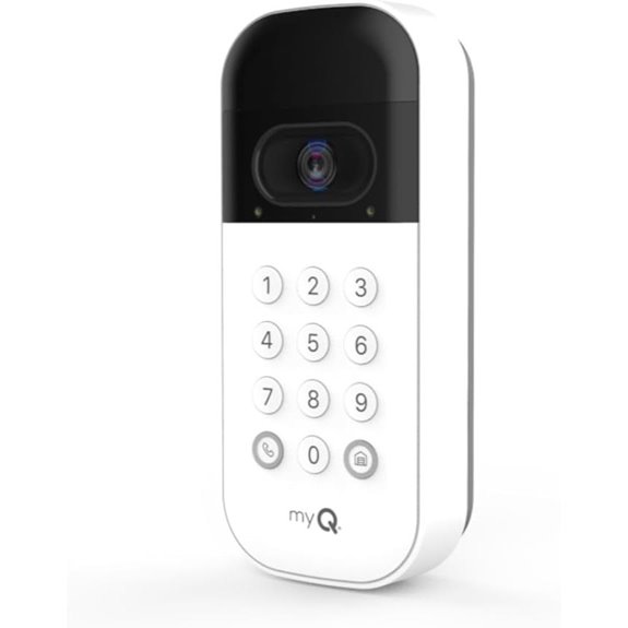 myQ Smart Garage Door Video Keypad with Camera