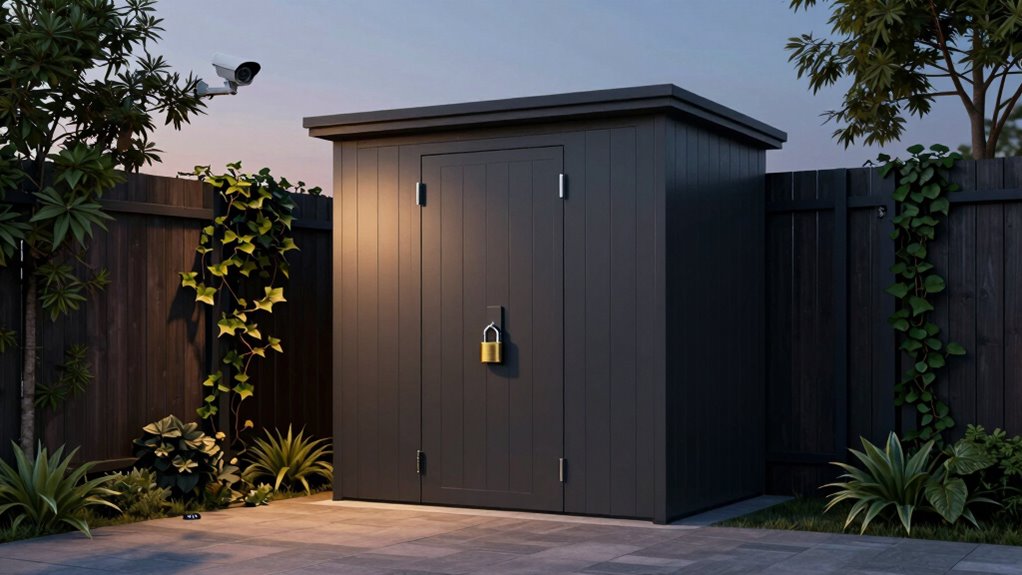 surveillance enhances shed security