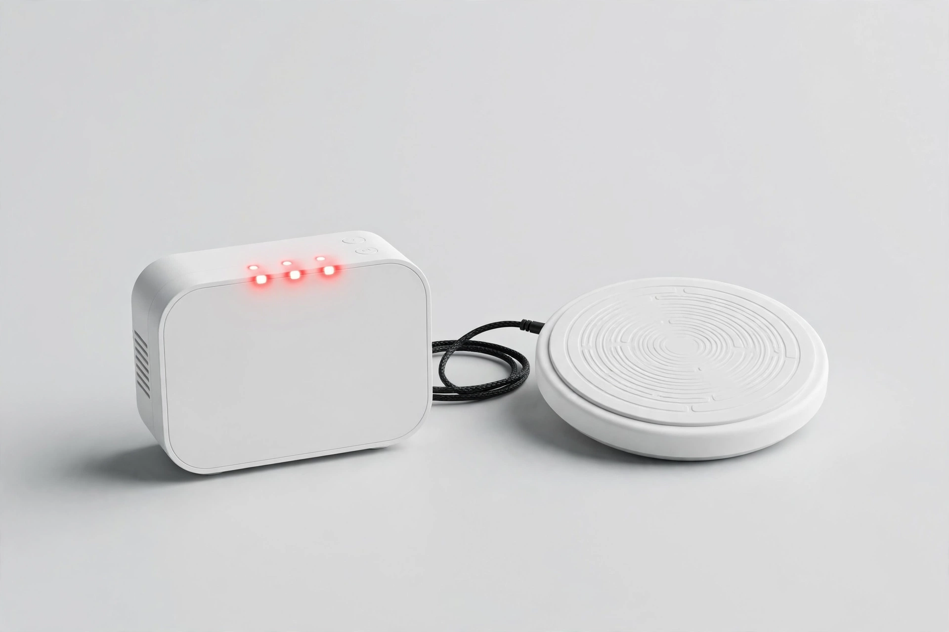 Bellman and Symfon Visit alarm clock with bed shaker